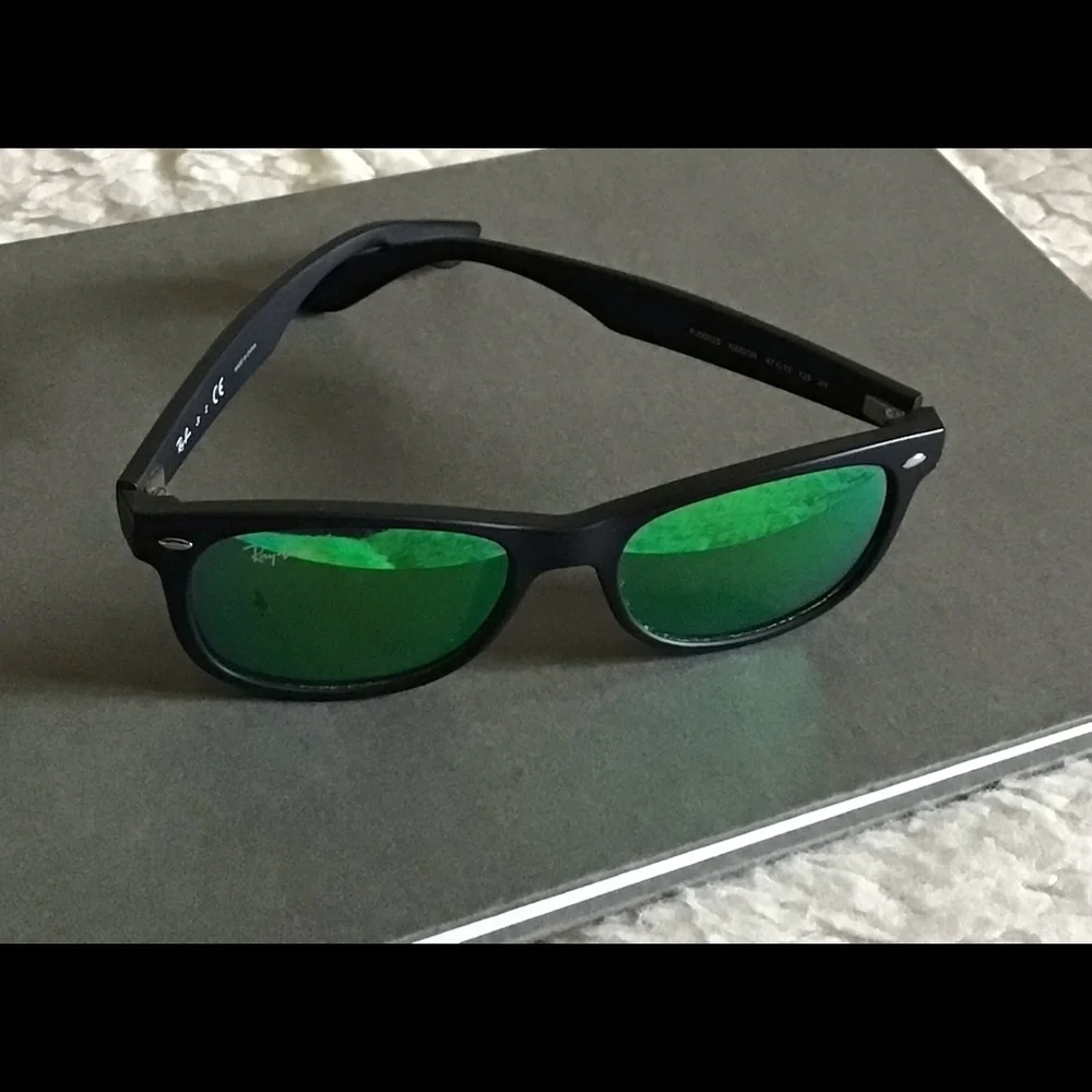 Ray-Ban Junior RJ9052S 100S/3R Black Wayfarer Classic Sunglasses Frames 47 15